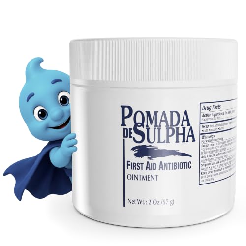 POMADA DE SULPHA First Aid Antibiotic Ointment 2 oz (1 Pack) Wound Healing & Care for Medical Kits and First Aid Supplies