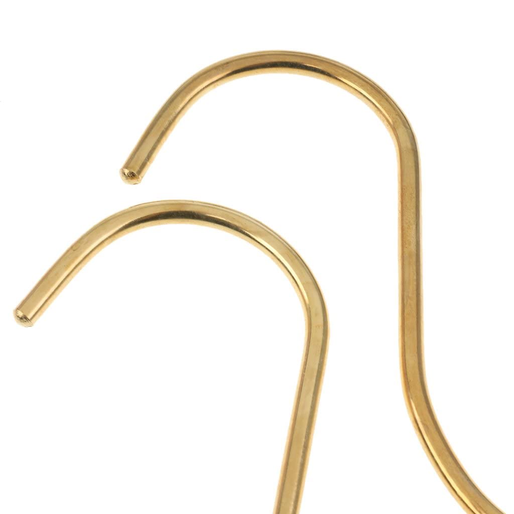 ABA Snooker Billiard Pool Table Brass Cue Stick Golden Hook Strong Table Edge Hook (Pack of 2) 3