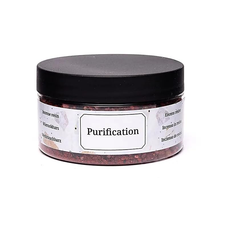 Räucher Set Weihrauch-Harz Purification - 80g + Najel reinigende Holzkohle-Gesi