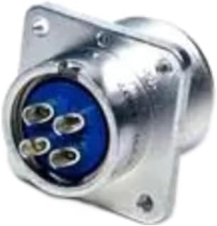 97-3102A-14S-6S(639) Circular MIL Spec Connector 6P Sz 14S Box Mount Socket Recept Solder