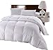 Royal Hotel's 500-Thread-Count King Size Goose Down Alternative Comforter 100 percent Cotton 500 TC - 750FP - 86Oz - Solid White