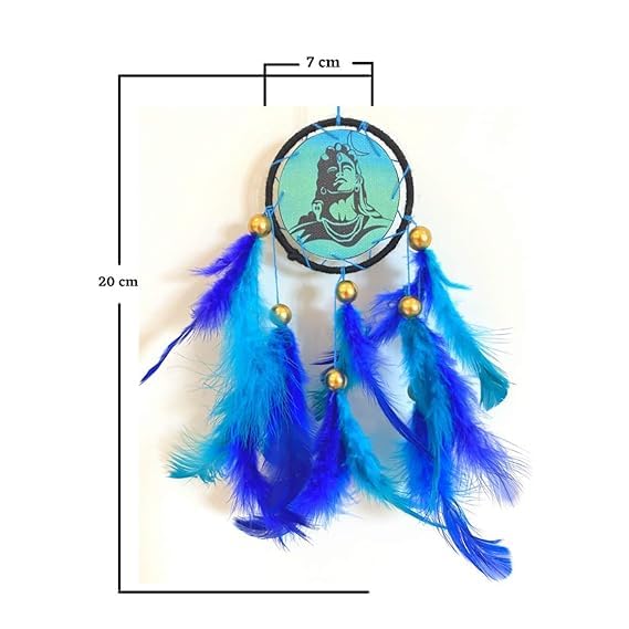 Generic Adi Yogi Shiva Dream Catcher for Home & Office Decor, Gifting (Pack of 1)