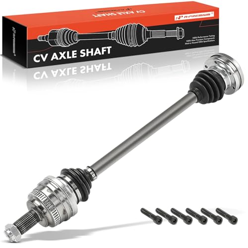 A-Premium CV Axle Shaft Assembly Compatible with BMW E46 Series 320i 2001 2002 2003 2004 2005, Rear Left Driver Side