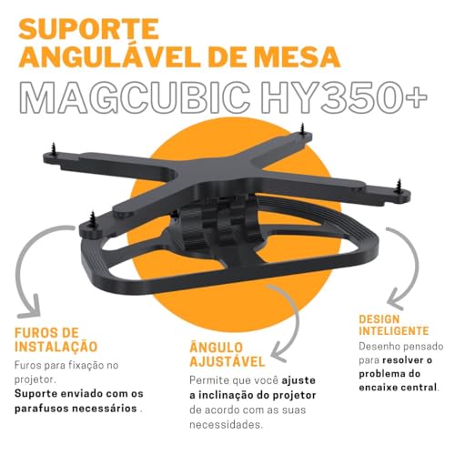 Suporte Stand de Mesa com Ângulo Ajustável Compatível com Projetor MagCubic HY350+
