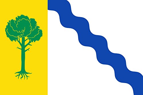 Drapeau Navafría Castilla y León grand modèle résistant aux UV