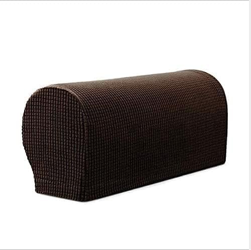 Vista 2 de Yogsey Fundas para reposabrazos de sillón, fundas elásticas para brazos de sillón, tapas de brazo de poliéster suave antideslizantes para silla