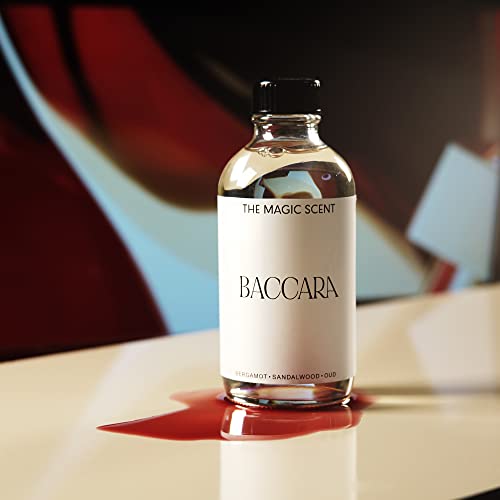 The Magic Scent "Baccara" Oils For Diffuser - Hvac, Cold-Air, & Ultrasonic Diffuser Oil Inspired By The Baccarat Rouge - Essential Oils For Diffusers Aromatherapy (200 Ml) #TOP3