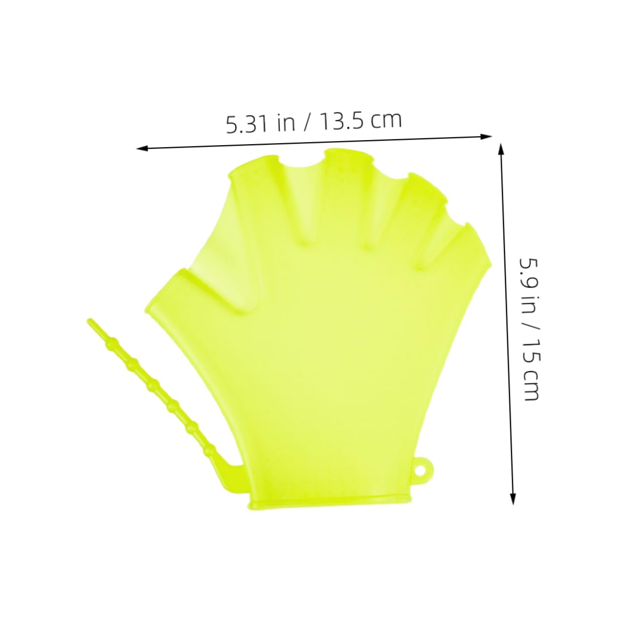 SUPVOX 4Pcs Silicone Swimming Gloves for Webbed Flippers for Pool Training Comfortable Fit for Beginners for Surfing and Water Sports Must Have Swim Accessories