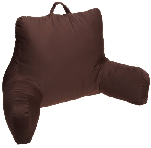 Brentwood Brushed Twill Bedrest, Chocolate