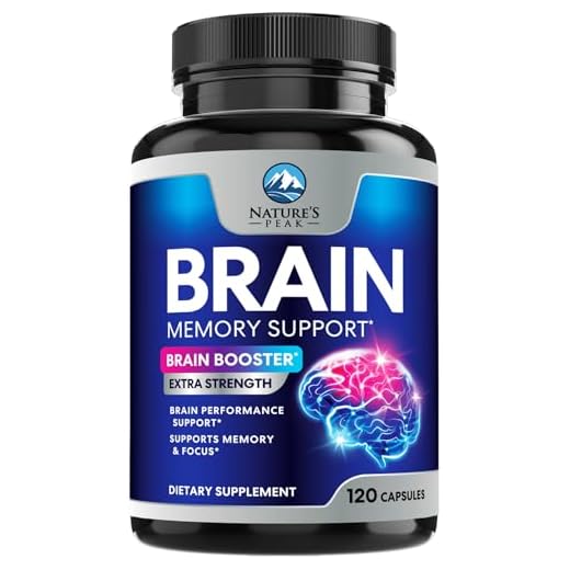 Memory & Focus Brain Supplement - Nootropic Support - 120 Capsules