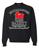 On Coast 'McCallister Home Security Ugly Christmas Sweater Sweatshirt – Your Ultimate Choice for Holiday Humor! (US, Alpha, Large, Regular, Regular, Green)
