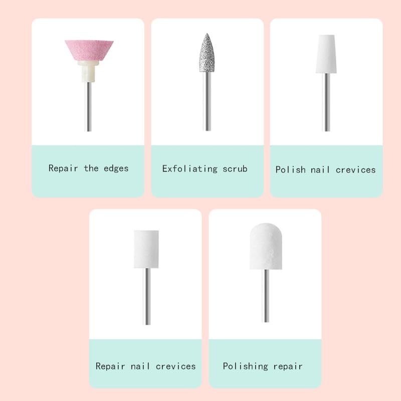 Nail Grinder, Designed specifically for Nail Beauty Cordless Nail Grinder for Thick toenails Nail and Foot Repair kit - Image 3