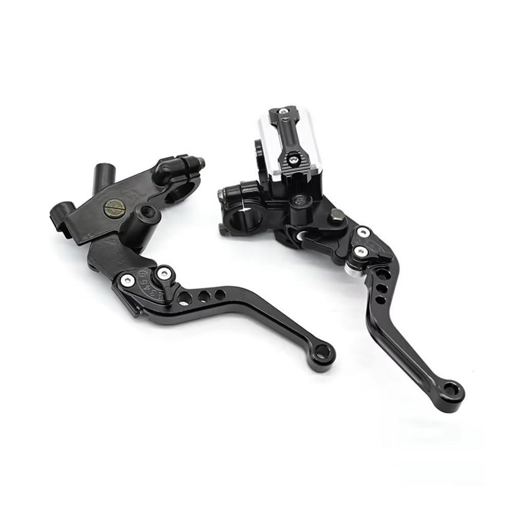 Levier d'embrayage et frein moto universel 7/8 avec maitre-cylindre pour freinage hydraulique