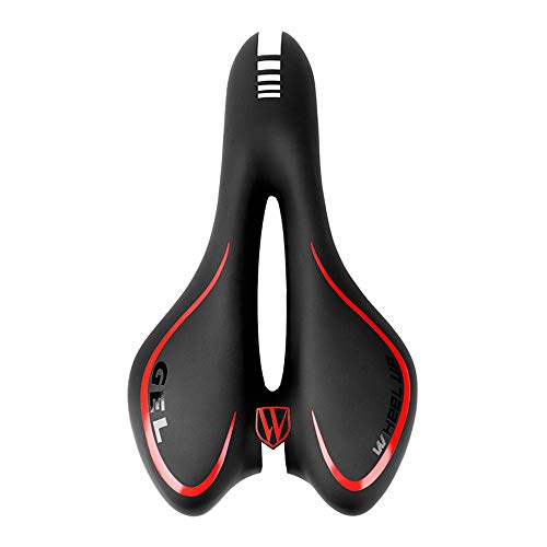 Andoer Selim de bicicleta almofada de assento de bicicleta confortável gel selim de bicicleta