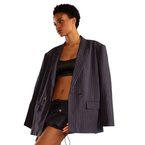 Cynthia Rowley Pinstripe Blazer3