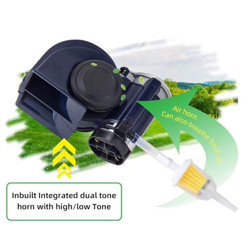Image of FARBIN Air Horn for Car, Train Horn for Trucks, Loud 12v Car Horn Kit with Relay Harness and Switch Button