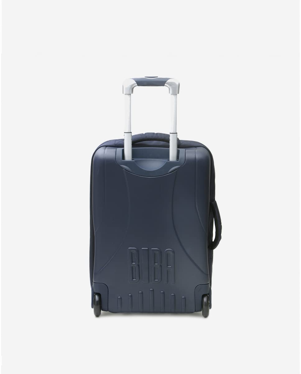 BIBA Valise de Voyage Type Trolley, Valise Meri G, poignée Trolley, Fermeture à glissière, Polyester + ABS