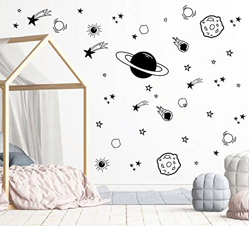 Vinilo Decorativo para Niños en Negro - Star miniatura 5