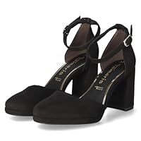 Tamaris Damen Pumps Vegan schwarz 39