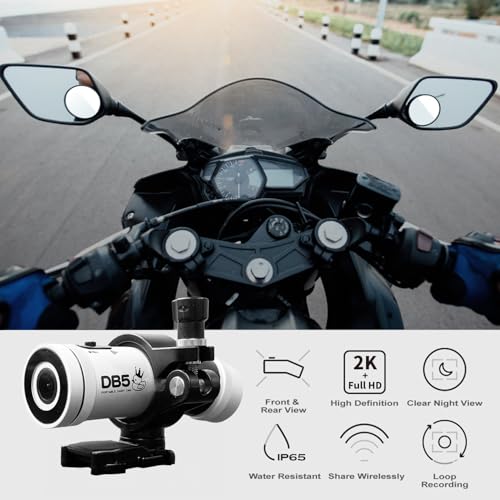 LKT Dual Motorcycle Helmet Dash Cam