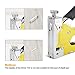 Topec Upholstery Staple Gun Heavy Duty, 3-in-1 Stapler Gun with 600 Staples, Manual Brad Nailer Power Adjustment Wood Stapler for Crafts, Wall, Upholstering, Furniture, DIY