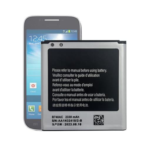 MUKUZI Batterie compatible avec Galaxy S4 Zoom, Zoom LTE, SM-C1010, NX Mini, NXF1, NX3000 (remplacement pour B740AC)