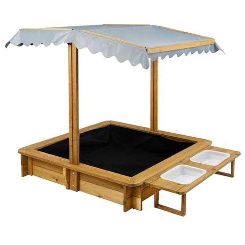 PetsCosset Sandbox with Cover, 2 Toy Bins