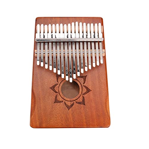 Wzhzj Piano à pouce 17 touches Instrument de musique à percussion en bois d’acajou avec sac de rangement pour outils de… - Les Beatles, Paul McCartney, John Lennon, RIngo Starr, George Harrison Wzhzj Piano à pouce 17 touches Instrument de musique à percussion en bois d'acajou avec sac de rangement pour outils de…