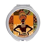 Excellent cadeau : miroir de maquillage rond personnalisé avec un design unique, simple mais tendance, il correspond à votre jeunesse, à votre vitalité et à votre individualité. Joli motif qui ajoute une touche d'art à votre miroir. Excellent choix de cadeau pour les femmes, les amateurs de maquillage, la Saint-Valentin, Noël, Thanksgiving, utile et mignon