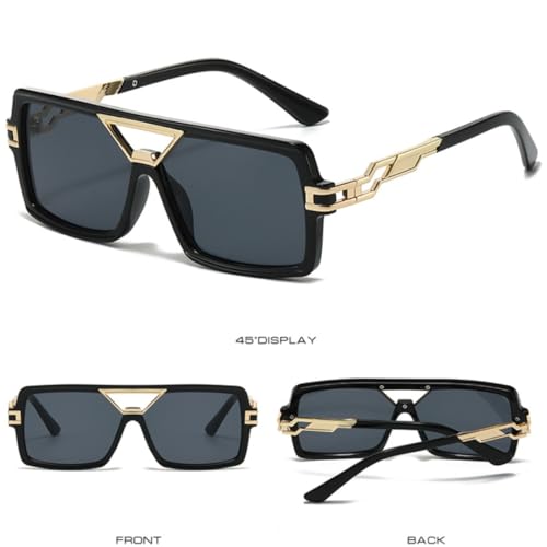Lunettes de soleil chic protégeant vos yeux avec style et confort rétro - 4