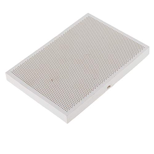 Ladrillo Refractario Aislante Cerámico 13.6x9.7x1.2cm Ladrillo Refractario Soldadura Térmica Ladrillo Cerámico -...