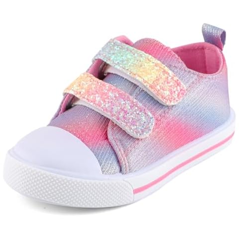 Cheerful Mario Toddler Girls Fashion Sneakers Cover