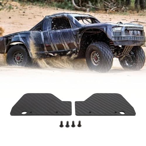 Image of RC Mud Flaps, Lightweight Carbon Fiber Design for Enhanced Off-Road Performance, Seamless Match RC Mud Guards for Enthusiasts Racers and Hobbyists