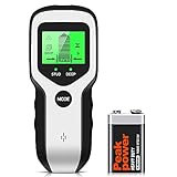Stud Finder Wall Scanner - 5 in 1 Stud Detector with Intelligent Microprocessor chip and HD LCD Display, Stud Sensor Beam Finders for the Center and Edge of Wood AC Wire Metal Studs Joist Pipe