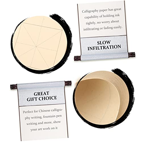 jojofuny 800 Folhas De Papel Quadriculado De Arroz Quatro Personagens