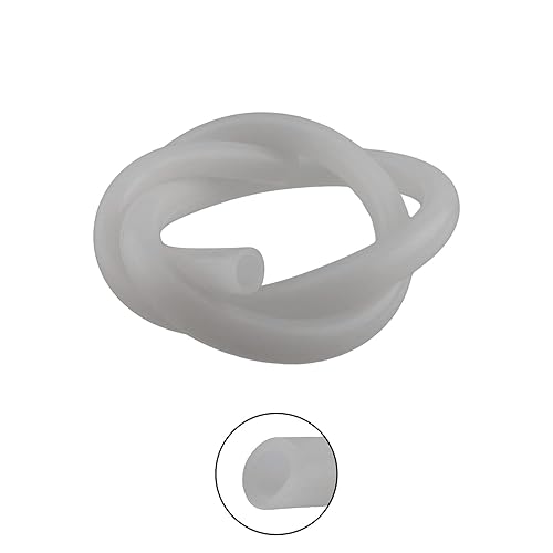 Vista 5 de Bettomshin 1 tubo de silicona de 3.3 ft de longitud, 0.512 in de diámetro interior de 0.709 in de diámetro exterior flexible de goma de silicona