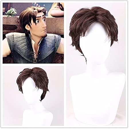 Amazon Co Jp もつれたコスプレウィッグラプンツェルフリンライダーメンズショートカーリー人工毛 大人のロールプレイ用 ウィッグキャップ ホビー Amazon Co Jp もつれたコスプレウィッグラプンツェルフリンライダーメンズショートカーリー人工毛 大人のロールプレイ用 ウィッグキャップ ホビー