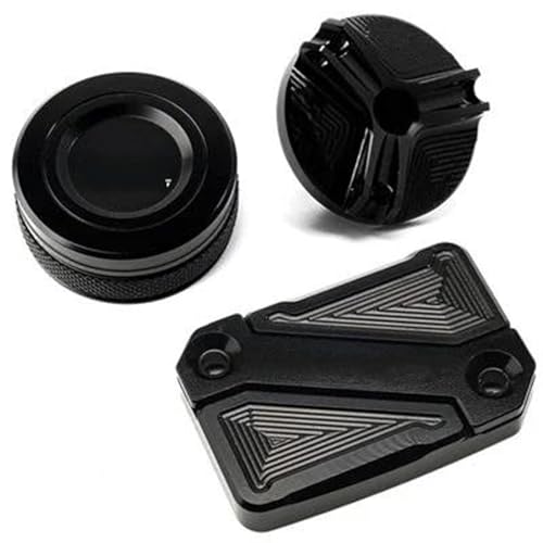 Cubierta de depósito de frenos y aceite para moto MT125 (2008-2020) en color negro