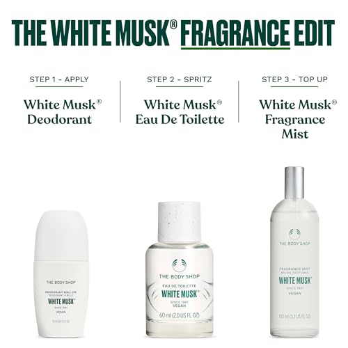 The Body Shop White Musk Deodorant, 50ml