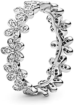 Pandora 190934CZ-56Ring Daisy Chain 