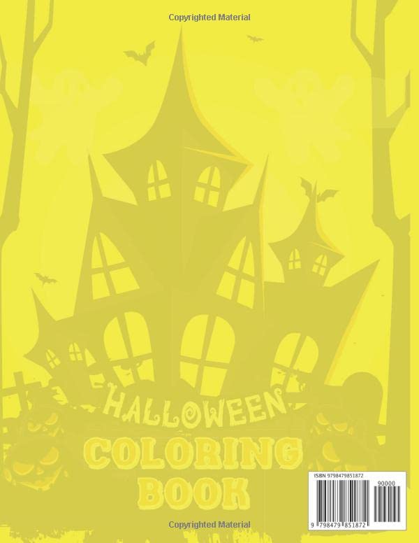Happy Halloween Coloring Book for Toddlers, Halloween coloring pages for Chilren Aged 3 - 8, Great Gift for Girls and Boys (US Edition) image 3