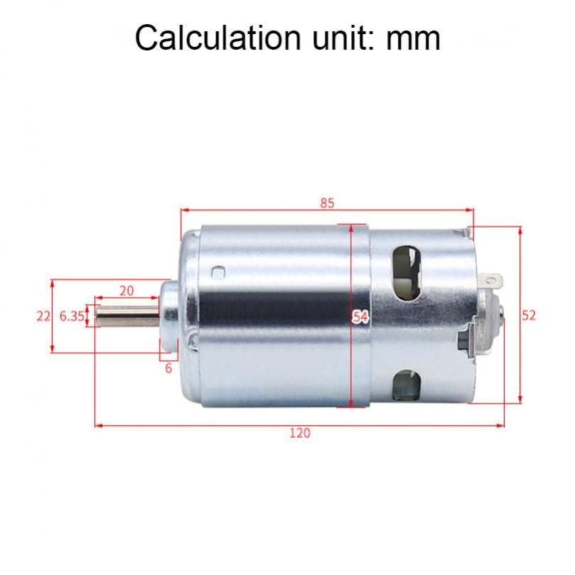 Moteur 997 avec double roulement à billes haute performance 36V