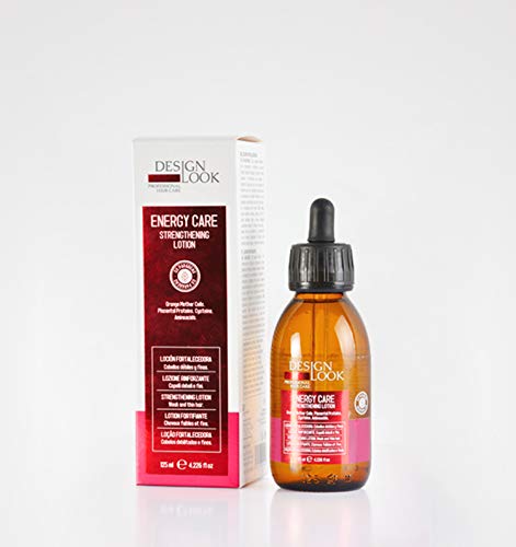 Design Look Locion Fortalella Madre Vegetti Energy Care 125Ml, Nero, Estandar