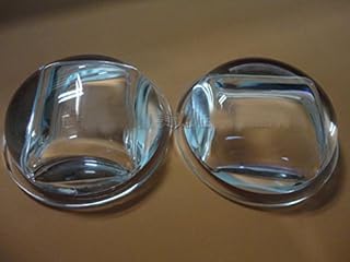 77.5MM Smooth high-Power LED Glass Lens lamp Glass concave Convex Lens