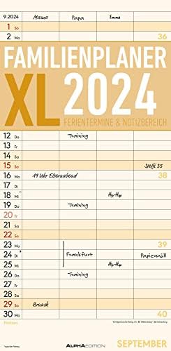 Superplaner M Familienkalender 2026 - 4 Spalten Für Organisation