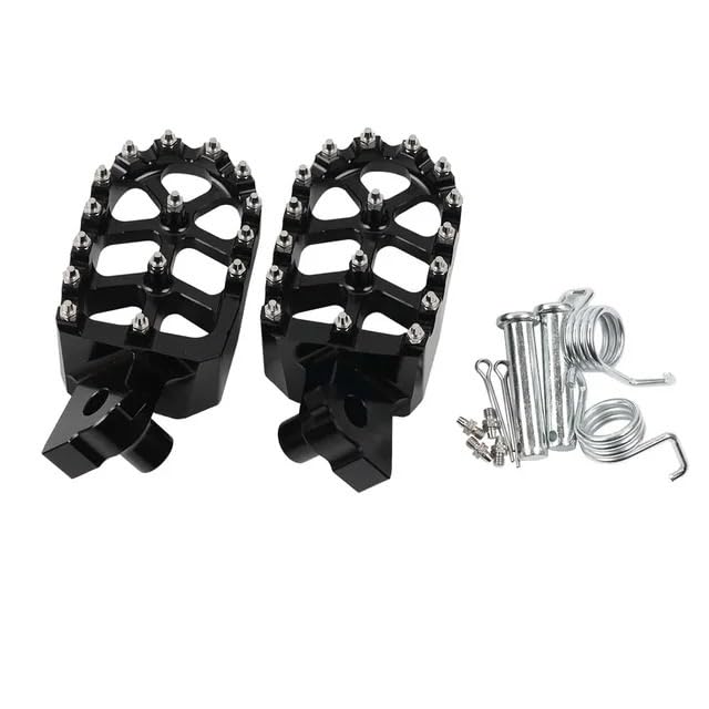 Marchepieds Support Moto en Alliage Renforcé - Repose-Pieds Rieju MRT Pro Élite