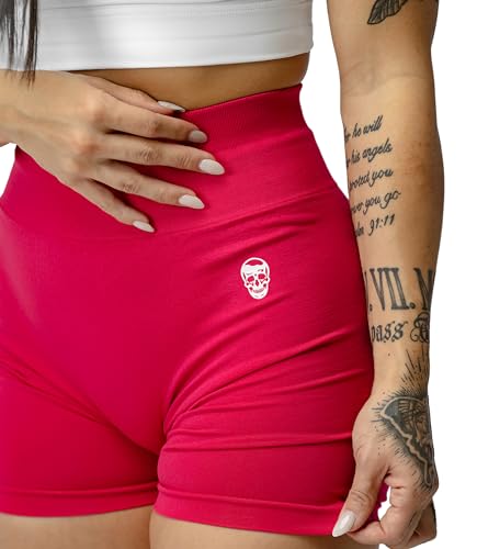 Image of Gymreapers Infinity Seamless Workout Shorts High Waist Biker Shorts for Women Athletic Gym Running Pilates Yoga Sport Short