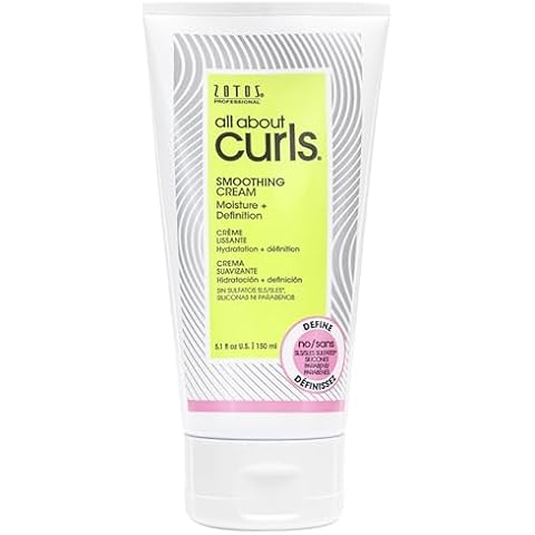 ALL ABOUT CURLS Smoothing Cream | Controllable Definition | Define, Moisturize, De-Frizz | All Curly Hair Types | Vegan & Cruelty Free | Sulfate Free | 5.1 Fl Oz Cover