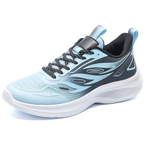 Men's Classic Color Blocking Lightweight Breathable Oversized Road Running Shoes, Indoor Outdoor Team Basketball Shoes, Park Walking Jogging Shoes