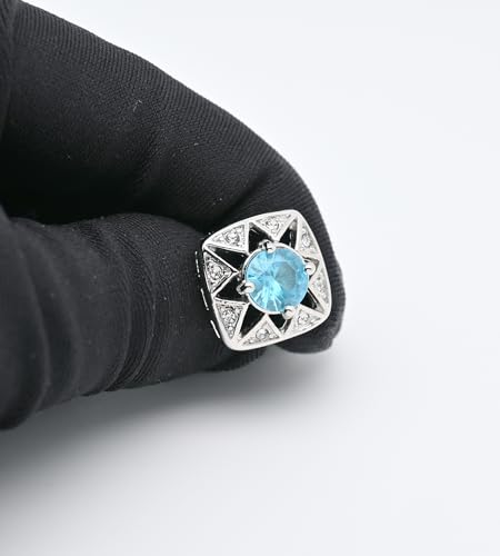 Gemelos con cristal azul para hombre en estuche miniatura 3